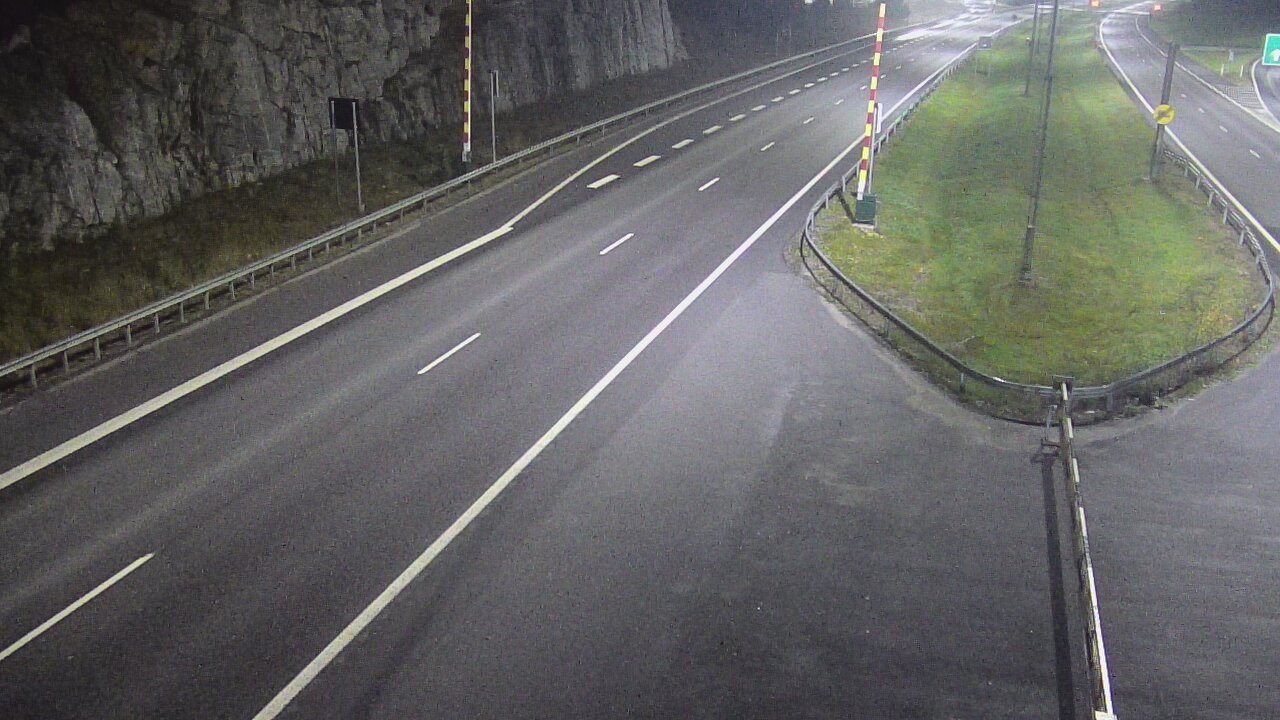 Kelikamerat Kuva Tie 1 Salo, Isokylän tunneli, puomi itä, Salo, Varsinais-Suomi