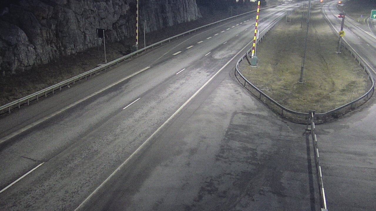Weather Camera Image Road 1 Salo, Isokylä tunneli, boom east, Salo, Varsinais-Suomi