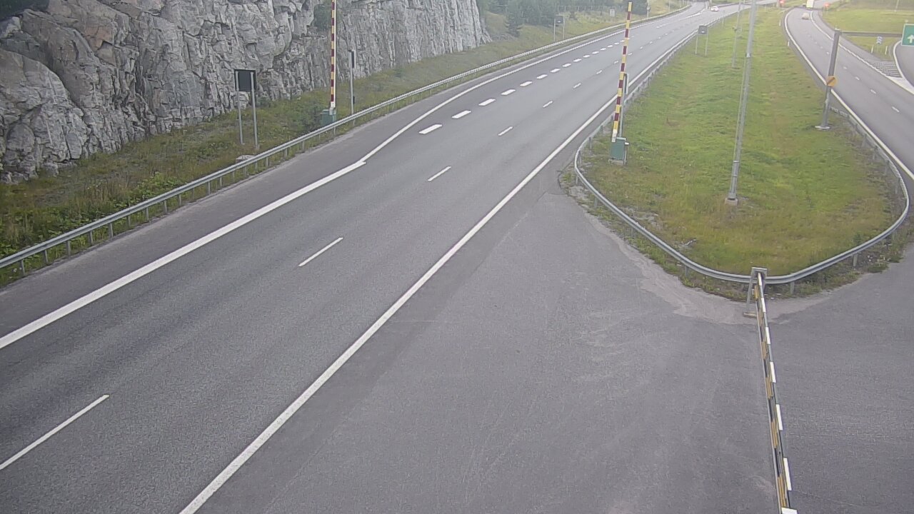 Kelikamerat Kuva Tie 1 Salo, Isokylän tunneli, puomi itä, Salo, Varsinais-Suomi
