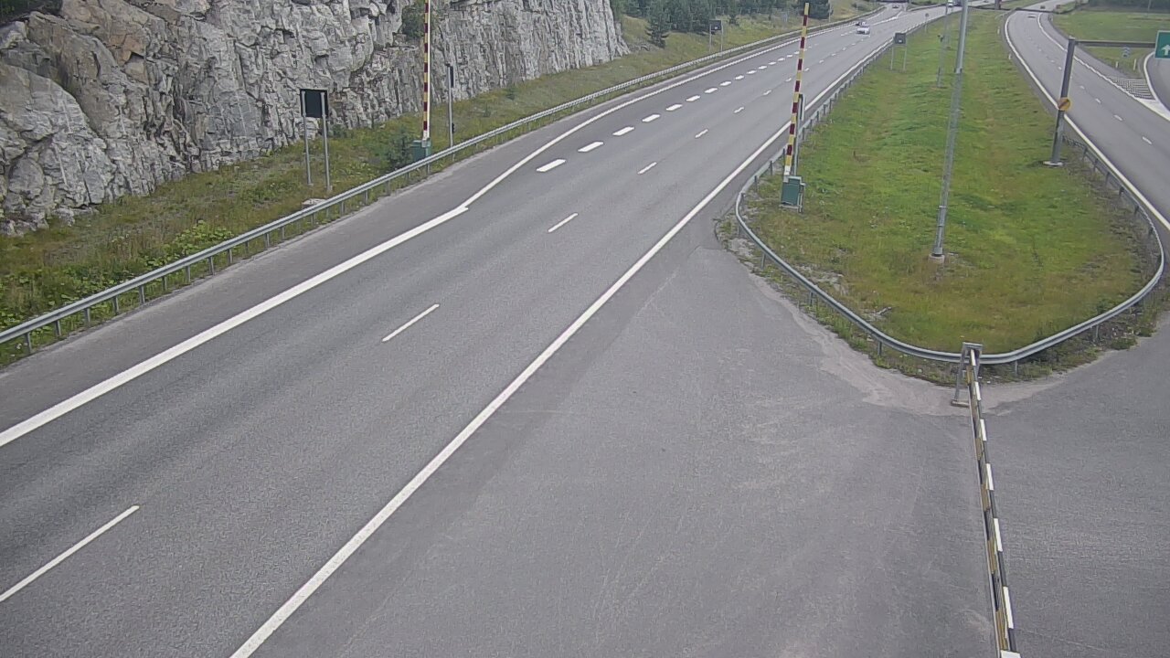 Kelikamerat Kuva Tie 1 Salo, Isokylän tunneli, puomi itä, Salo, Varsinais-Suomi