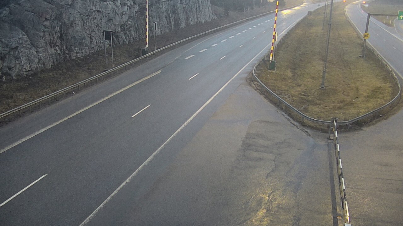 Weather Camera Image Road 1 Salo, Isokylä tunneli, boom east, Salo, Varsinais-Suomi