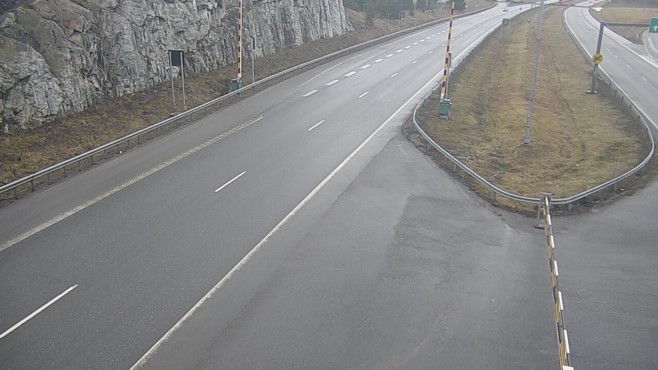 Weather Camera Image Road 1 Salo, Isokylä tunneli, boom east, Salo, Varsinais-Suomi