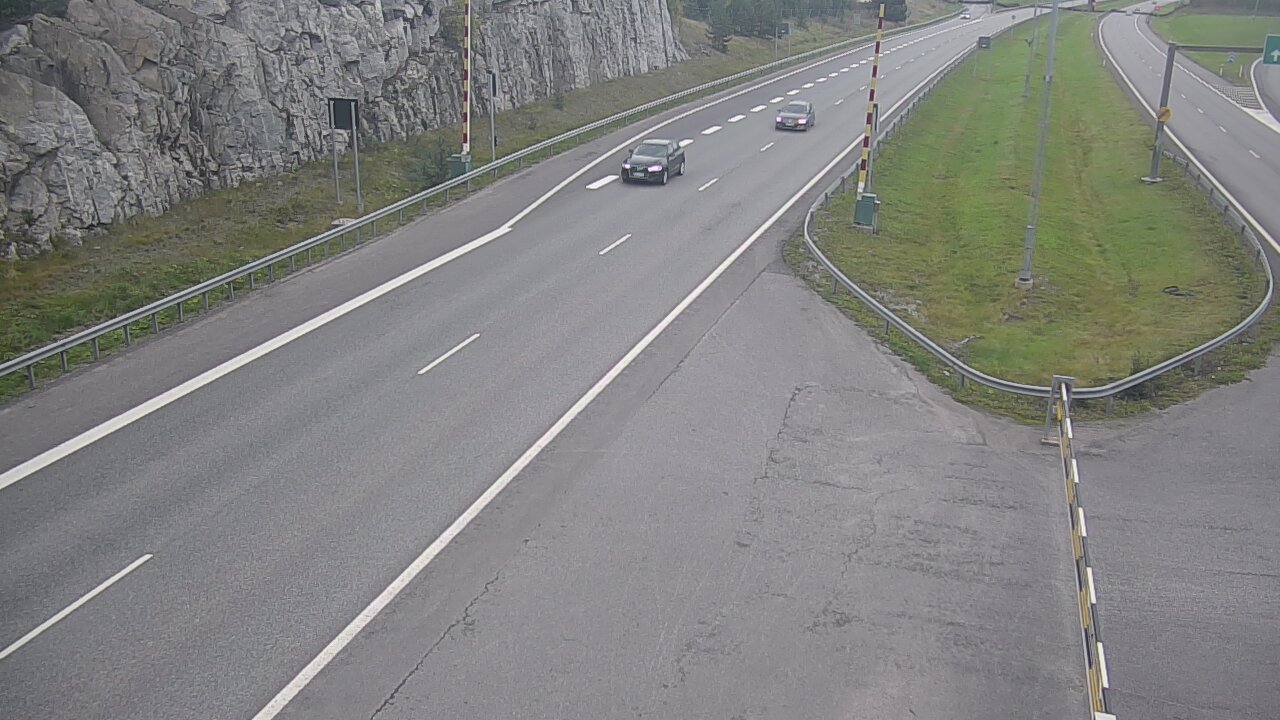 Kelikamerat Kuva Tie 1 Salo, Isokylän tunneli, puomi itä, Salo, Varsinais-Suomi