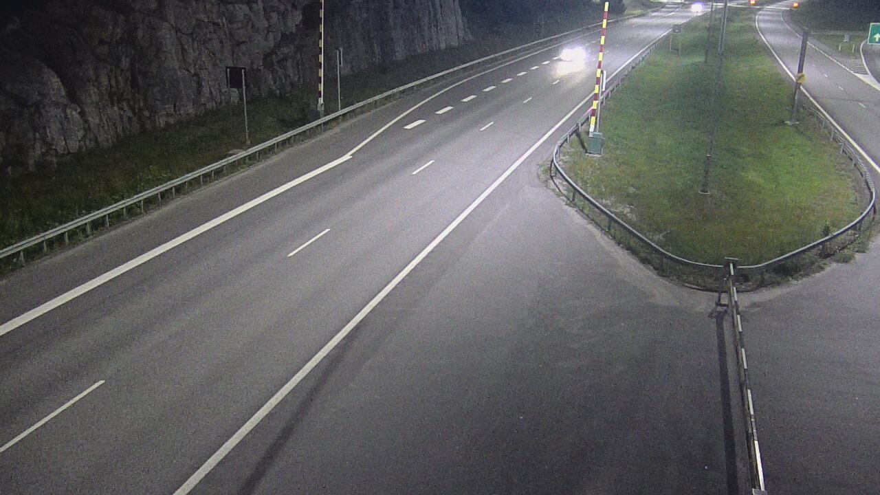 Kelikamerat Kuva Tie 1 Salo, Isokylän tunneli, puomi itä, Salo, Varsinais-Suomi