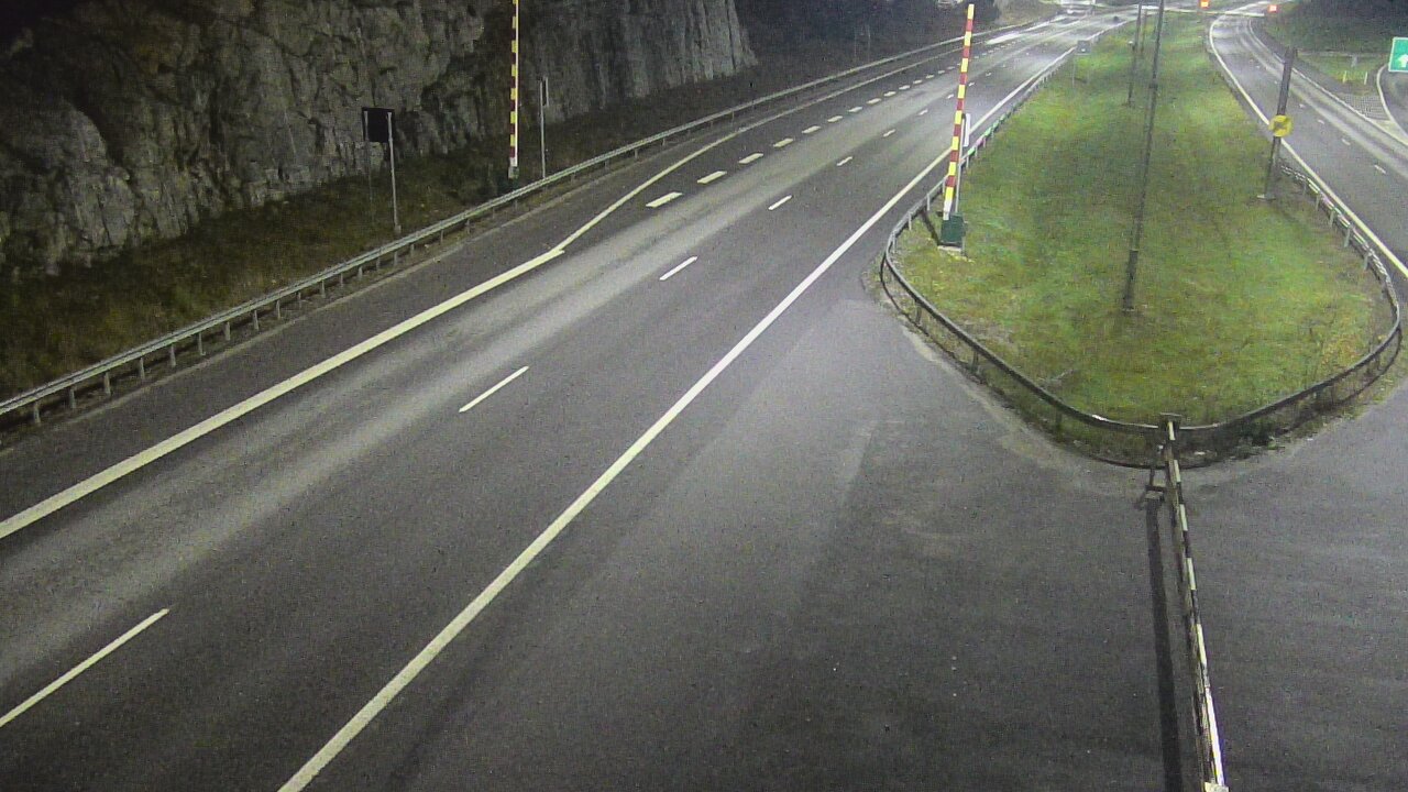 Kelikamerat Kuva Tie 1 Salo, Isokylän tunneli, puomi itä, Salo, Varsinais-Suomi