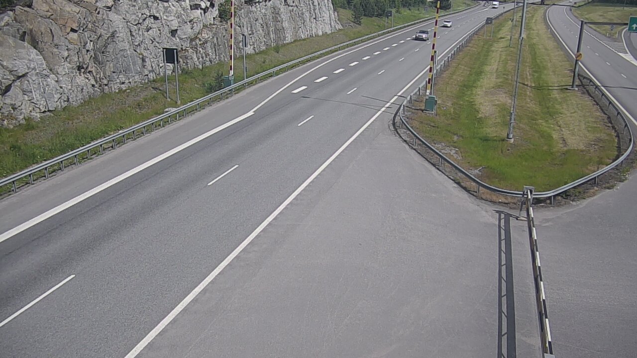 Weather Camera Image Väg 1 Salo, Isokylän tunneli, bom öst, Salo, Varsinais-Suomi