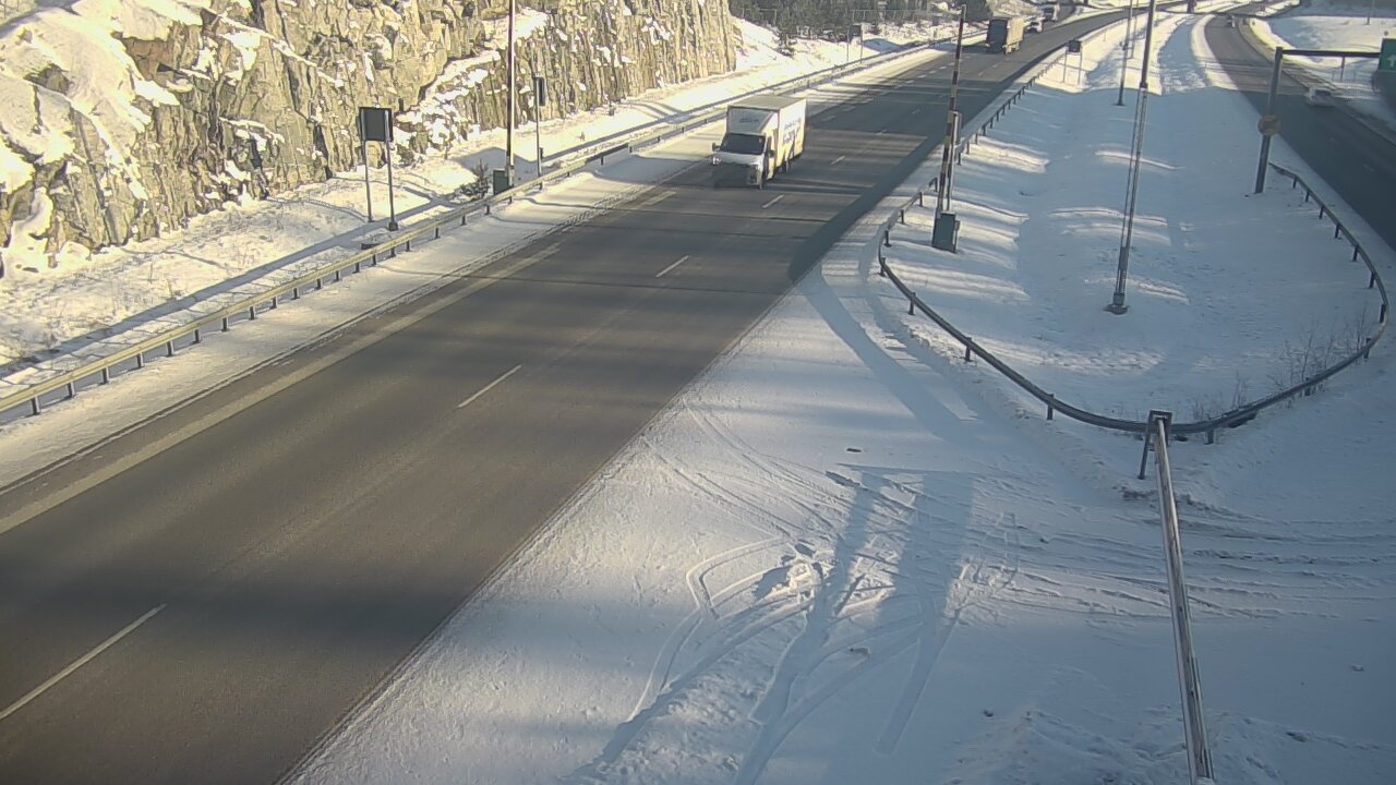 Weather Camera Image Road 1 Salo, Isokylä tunneli, boom east, Salo, Varsinais-Suomi