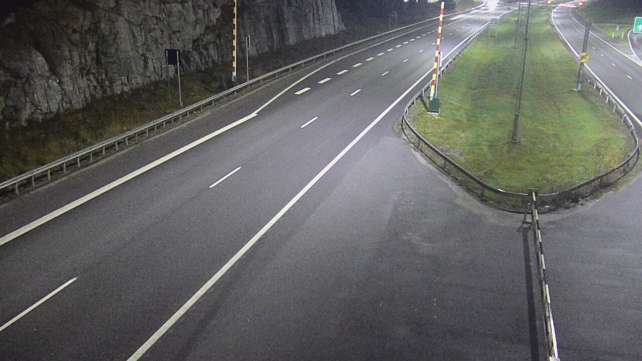 Kelikamerat Kuva Tie 1 Salo, Isokylän tunneli, puomi itä, Salo, Varsinais-Suomi