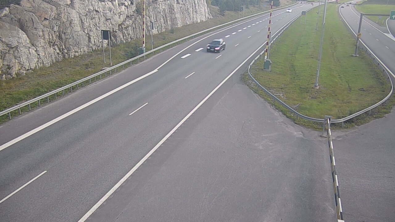 Weather Camera Image Road 1 Salo, Isokylä tunneli, boom east, Salo, Varsinais-Suomi