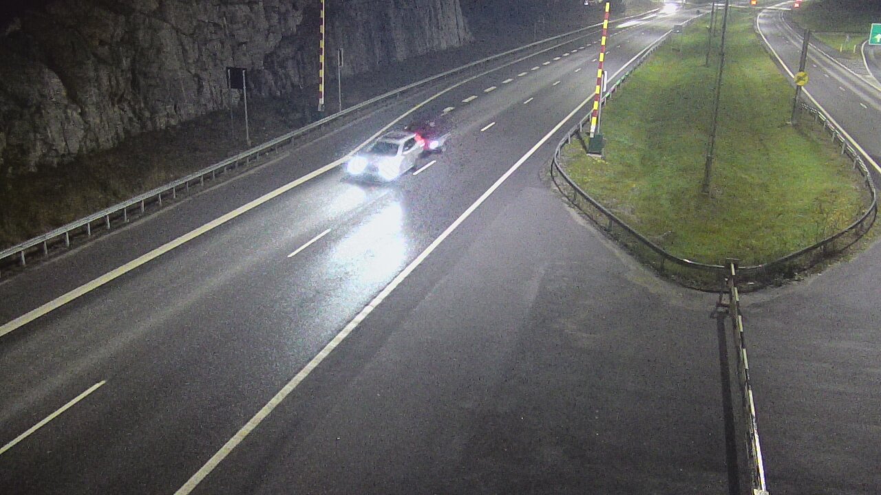 Kelikamerat Kuva Tie 1 Salo, Isokylän tunneli, puomi itä, Salo, Varsinais-Suomi