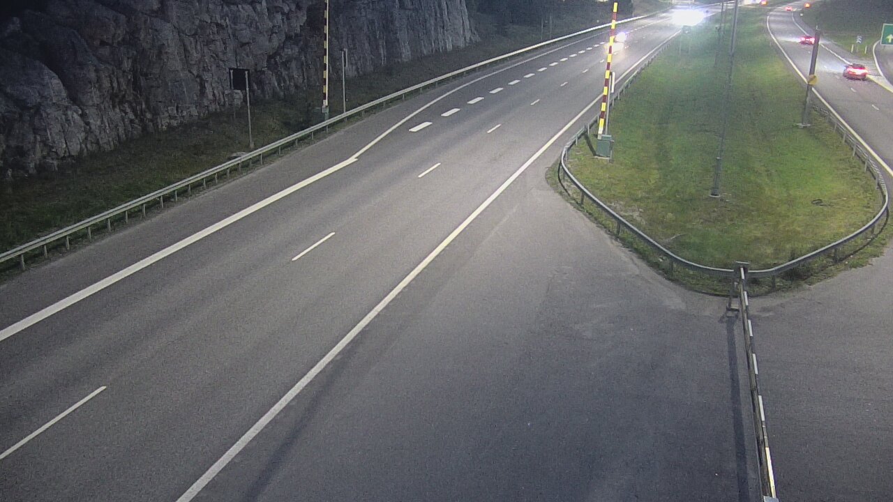 Kelikamerat Kuva Tie 1 Salo, Isokylän tunneli, puomi itä, Salo, Varsinais-Suomi