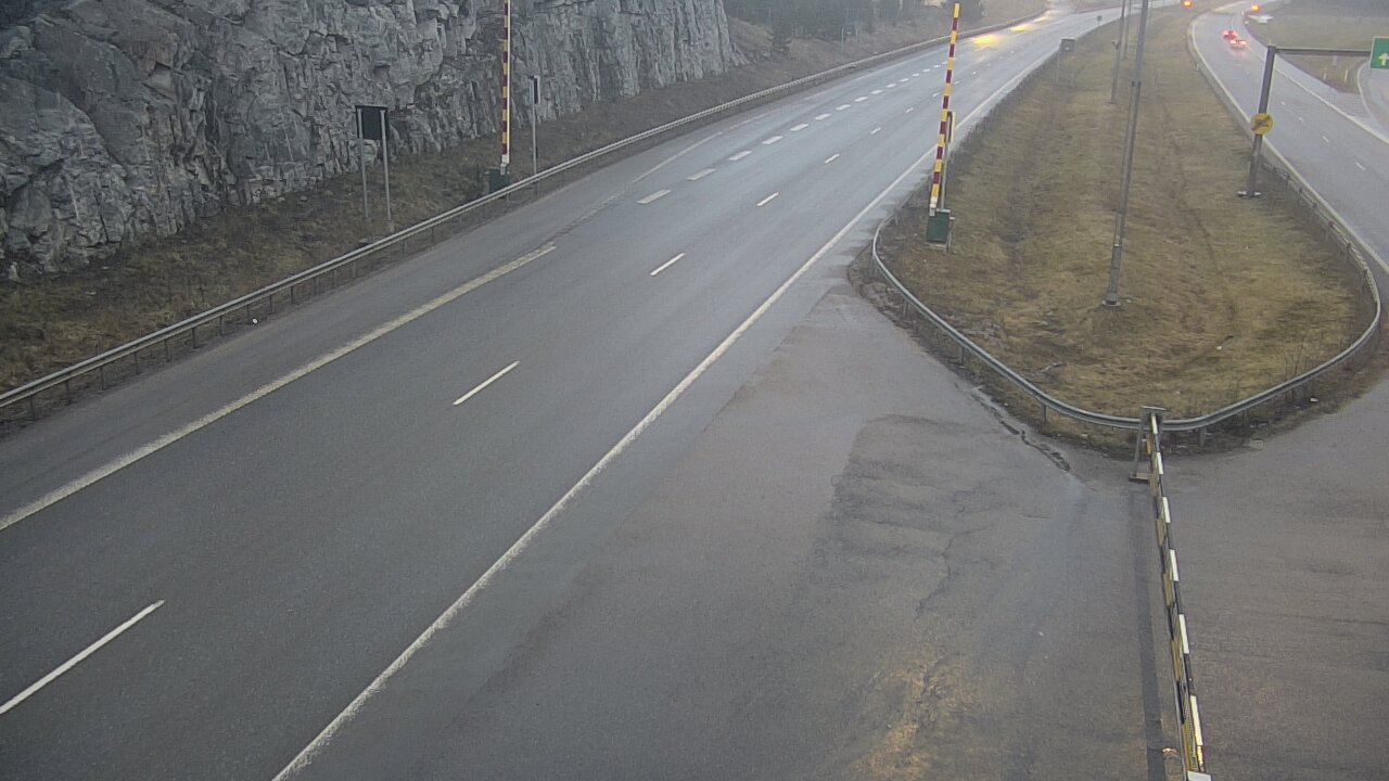 Weather Camera Image Road 1 Salo, Isokylä tunneli, boom east, Salo, Varsinais-Suomi