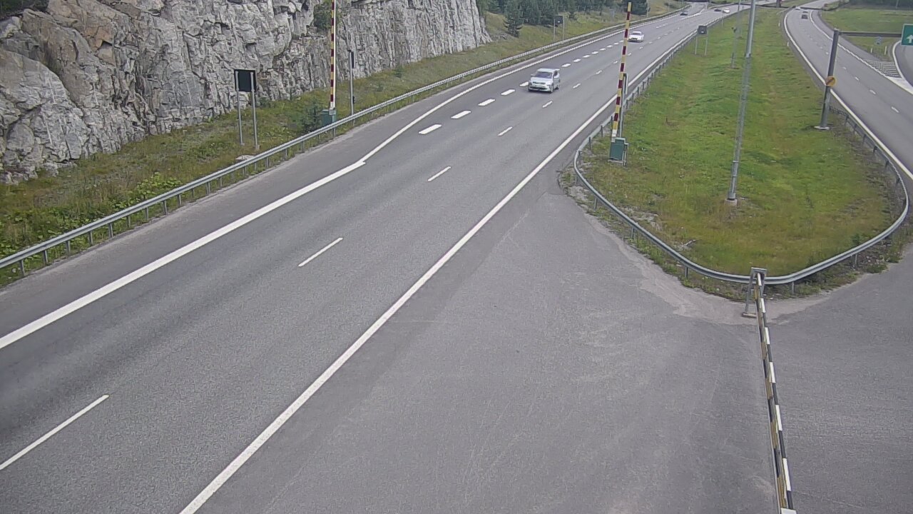 Kelikamerat Kuva Tie 1 Salo, Isokylän tunneli, puomi itä, Salo, Varsinais-Suomi