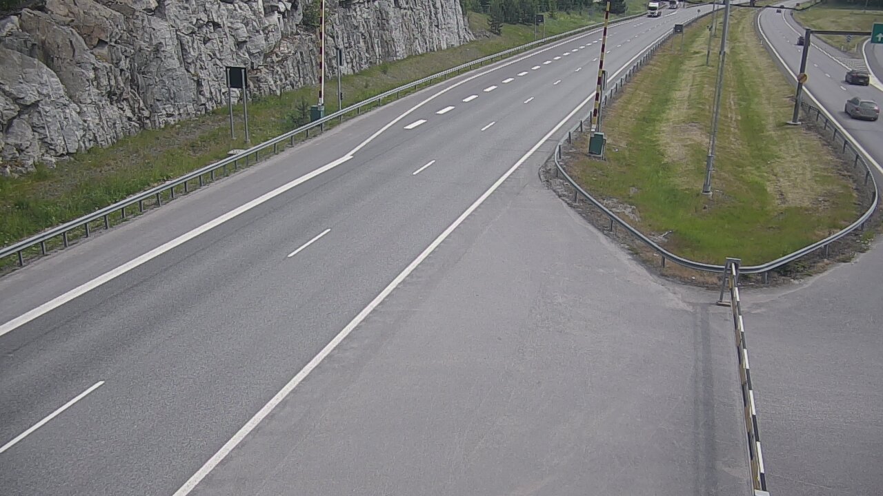 Weather Camera Image Väg 1 Salo, Isokylän tunneli, bom öst, Salo, Varsinais-Suomi