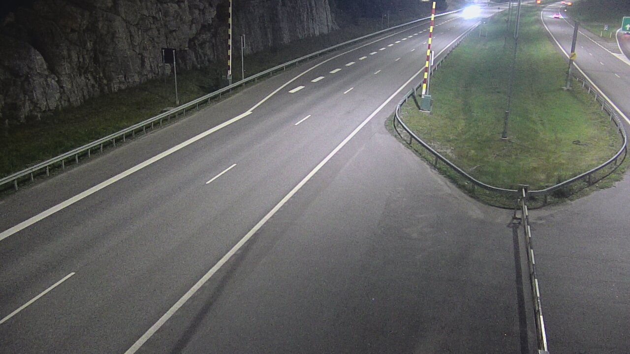 Kelikamerat Kuva Tie 1 Salo, Isokylän tunneli, puomi itä, Salo, Varsinais-Suomi