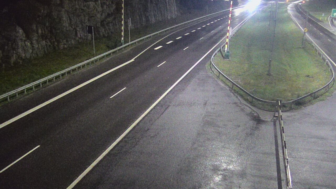 Kelikamerat Kuva Tie 1 Salo, Isokylän tunneli, puomi itä, Salo, Varsinais-Suomi