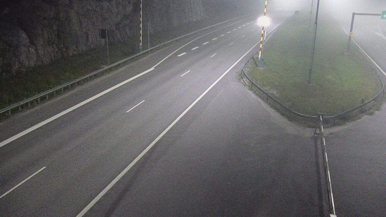Kelikamerat Kuva Tie 1 Salo, Isokylän tunneli, puomi itä, Salo, Varsinais-Suomi