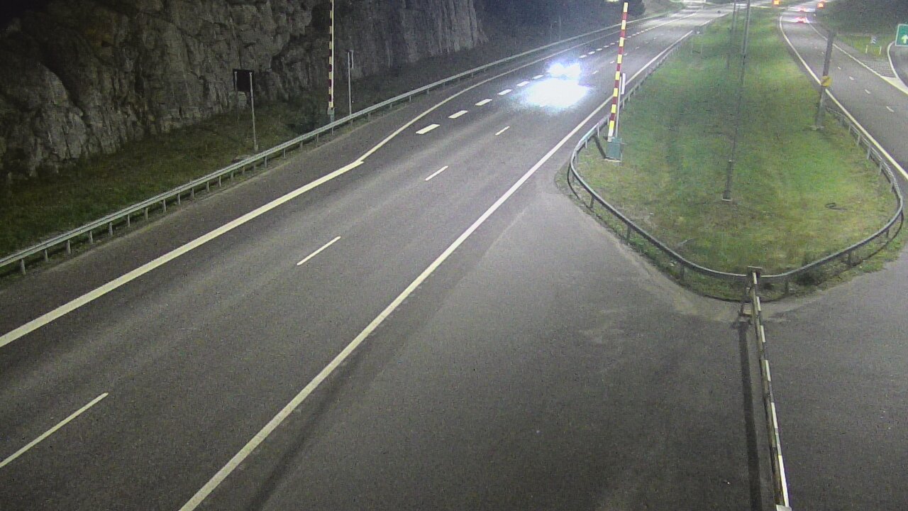 Kelikamerat Kuva Tie 1 Salo, Isokylän tunneli, puomi itä, Salo, Varsinais-Suomi