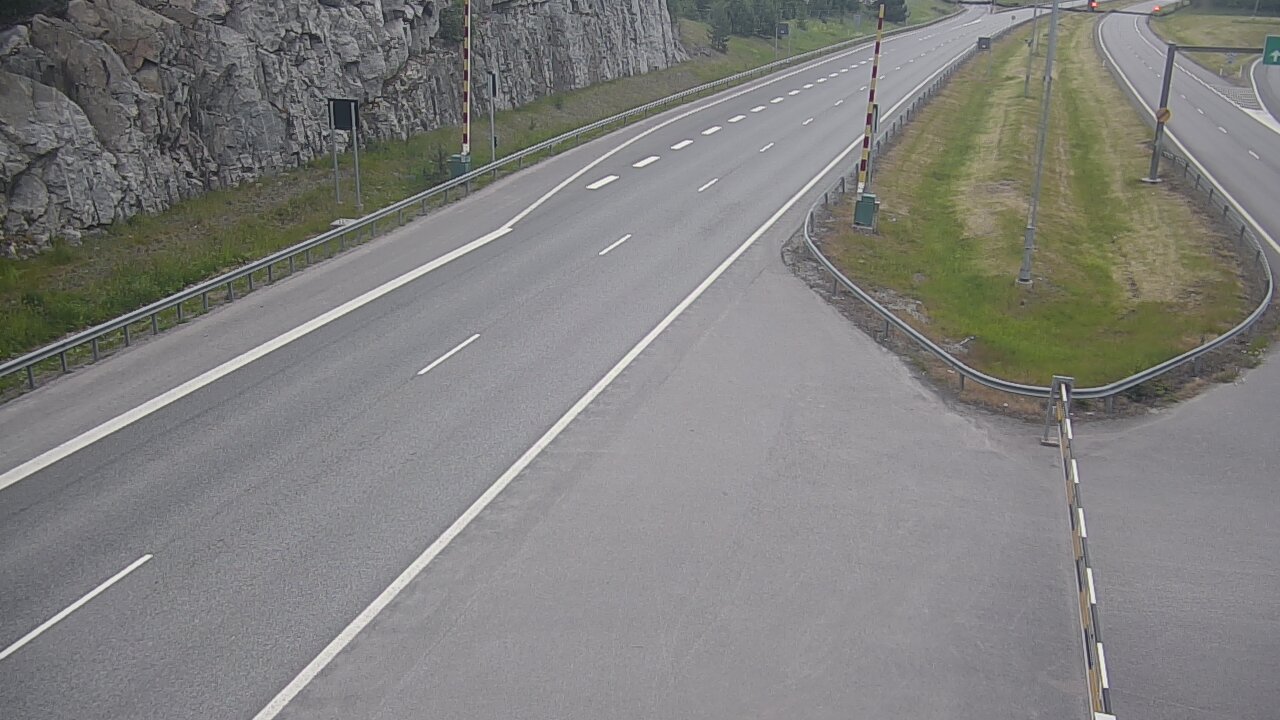 Kelikamerat Kuva Tie 1 Salo, Isokylän tunneli, puomi itä, Salo, Varsinais-Suomi