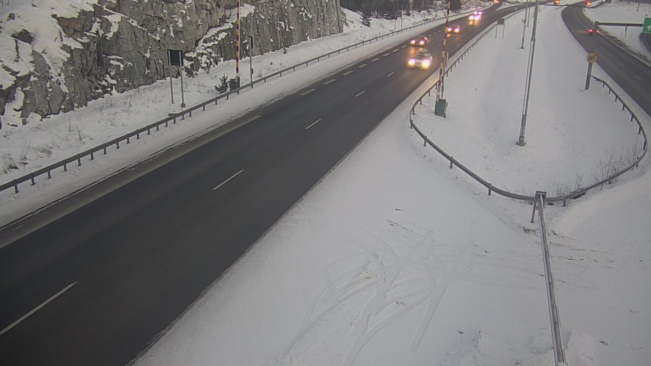 Weather Camera Image Road 1 Salo, Isokylä tunneli, boom east, Salo, Varsinais-Suomi