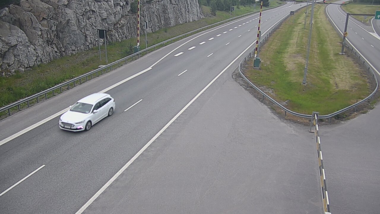 Kelikamerat Kuva Tie 1 Salo, Isokylän tunneli, puomi itä, Salo, Varsinais-Suomi