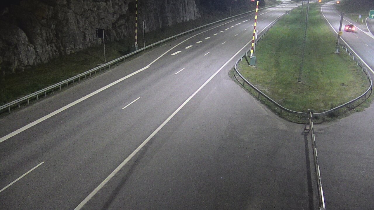 Kelikamerat Kuva Tie 1 Salo, Isokylän tunneli, puomi itä, Salo, Varsinais-Suomi