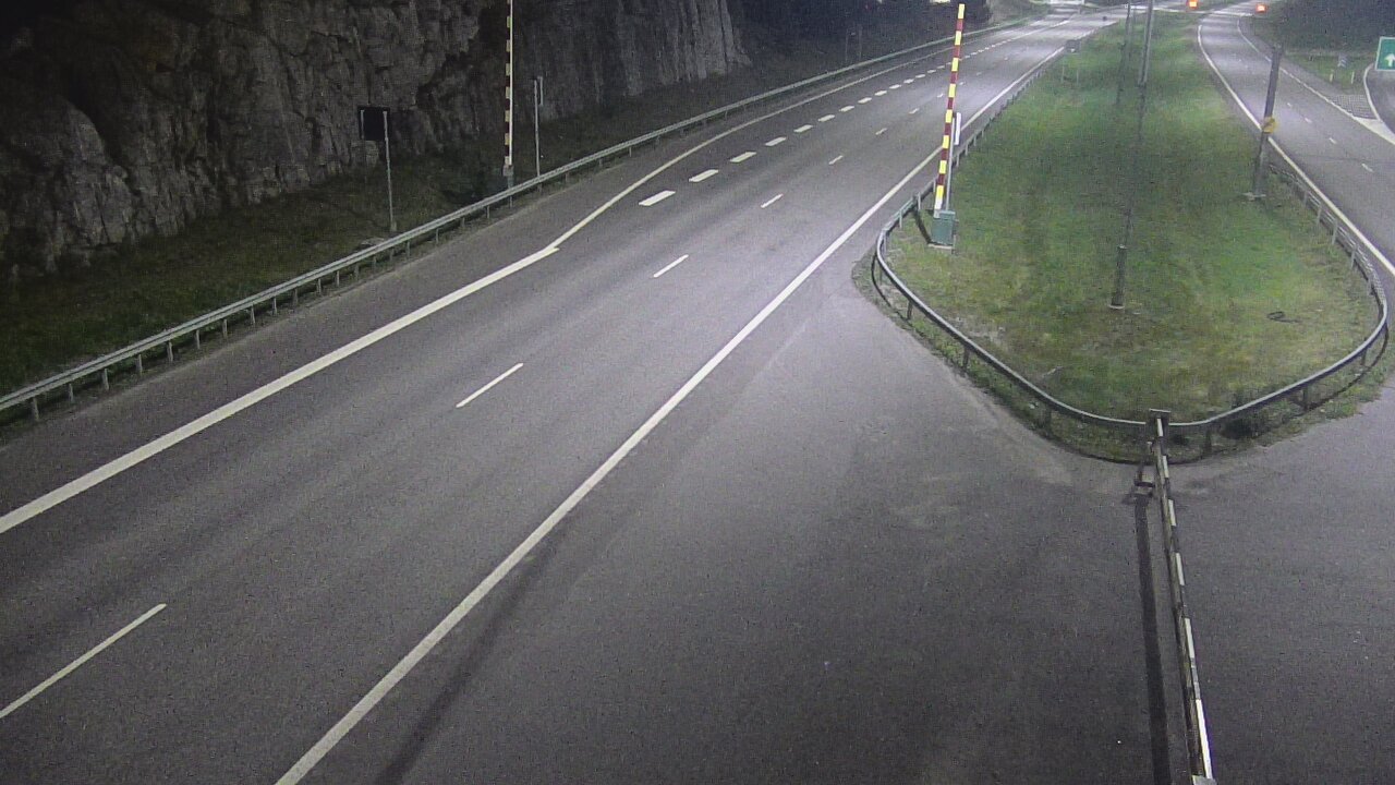 Kelikamerat Kuva Tie 1 Salo, Isokylän tunneli, puomi itä, Salo, Varsinais-Suomi