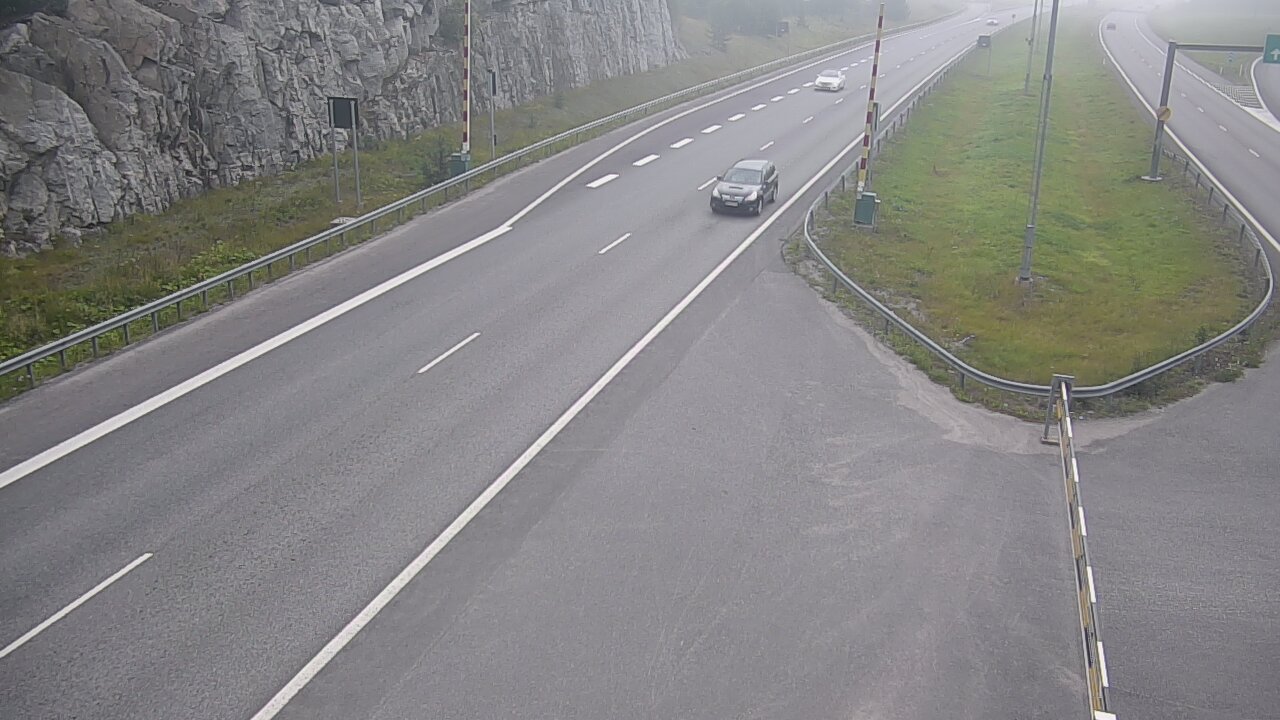 Kelikamerat Kuva Tie 1 Salo, Isokylän tunneli, puomi itä, Salo, Varsinais-Suomi