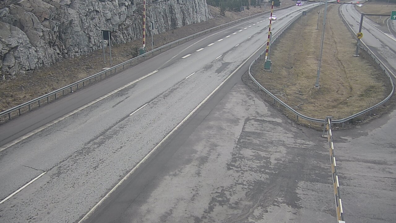 Weather Camera Image Road 1 Salo, Isokylä tunneli, boom east, Salo, Varsinais-Suomi