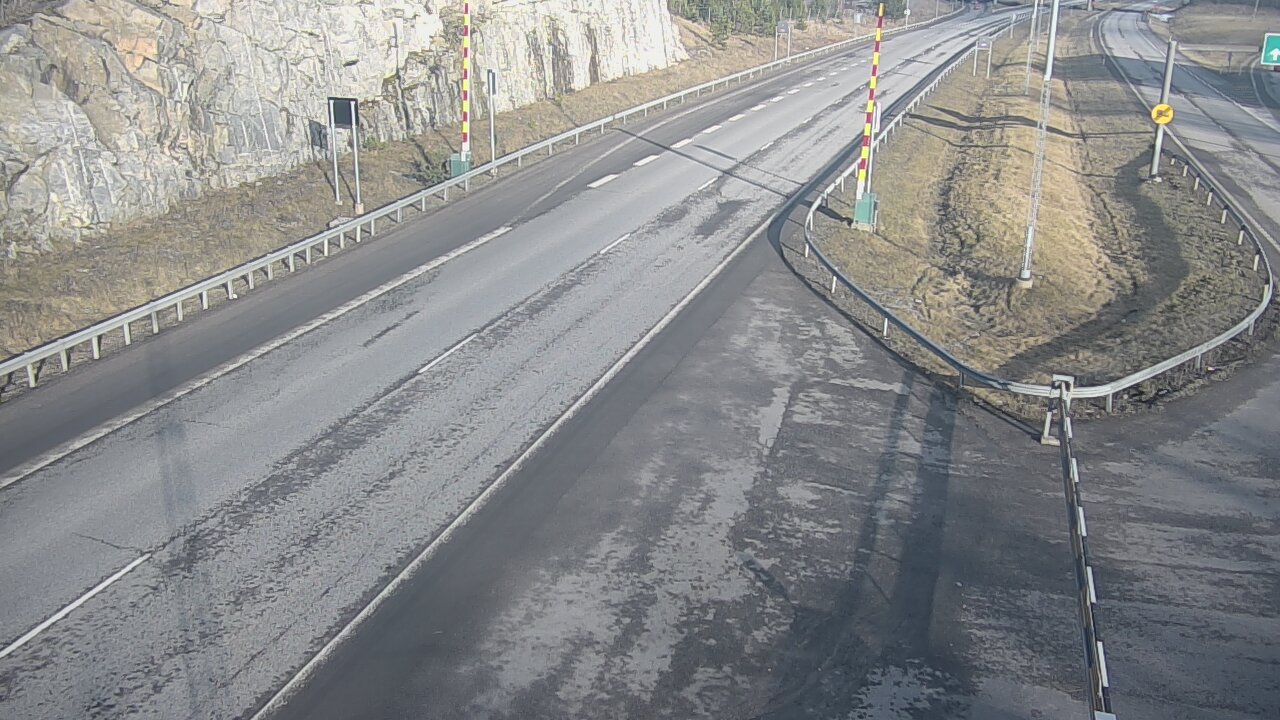 Weather Camera Image Road 1 Salo, Isokylä tunneli, boom east, Salo, Varsinais-Suomi
