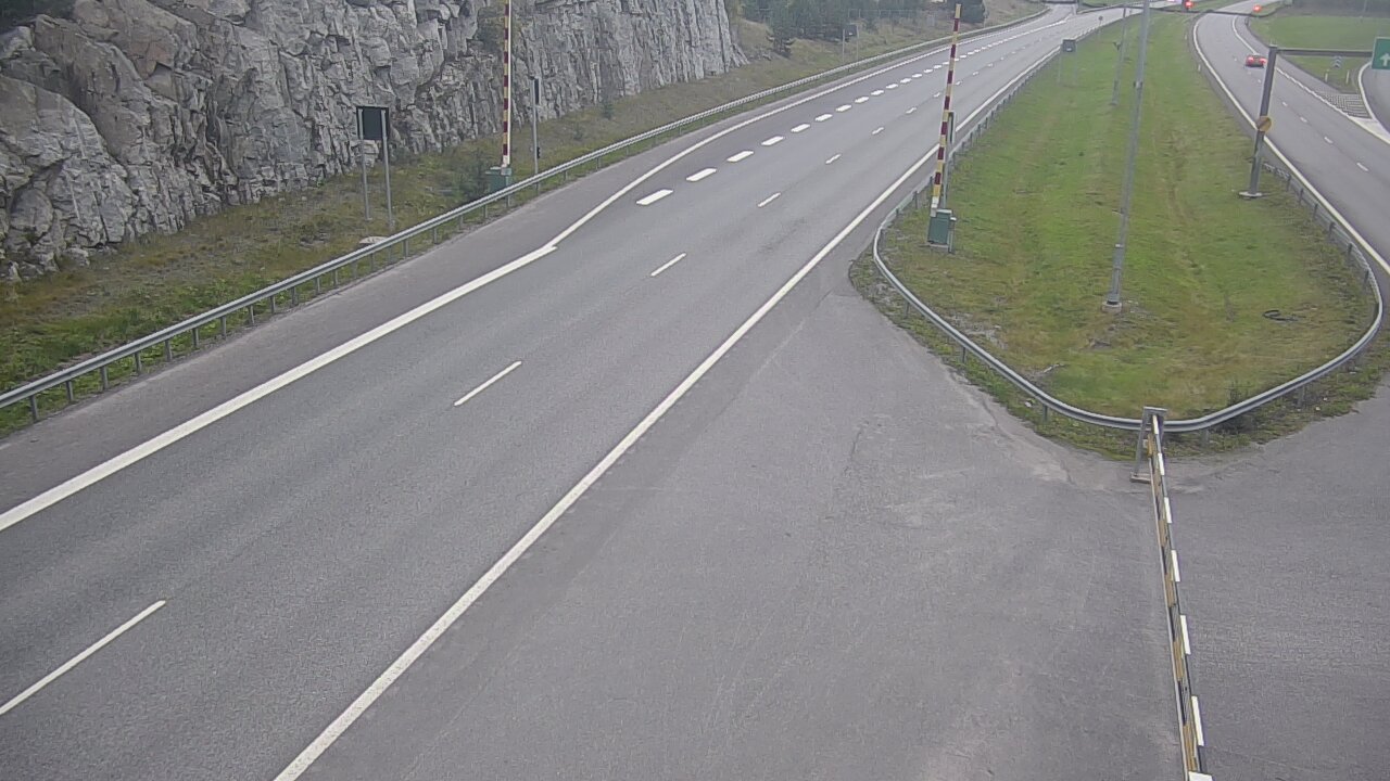 Kelikamerat Kuva Tie 1 Salo, Isokylän tunneli, puomi itä, Salo, Varsinais-Suomi