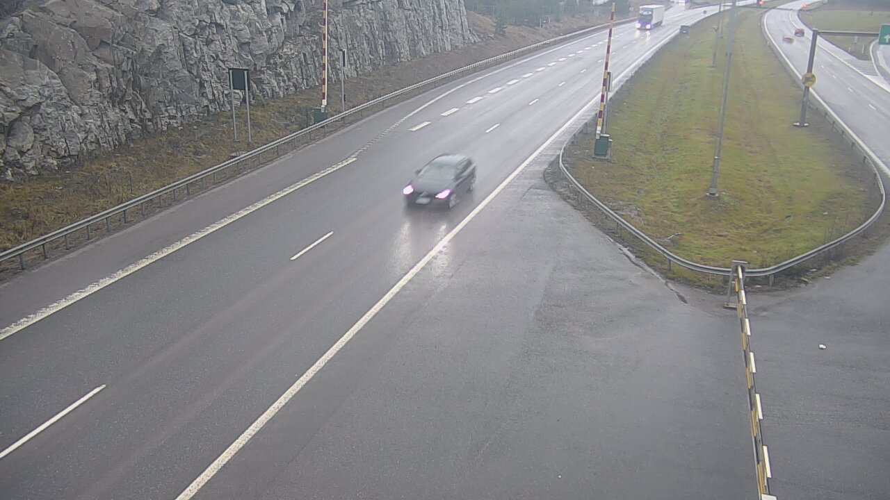 Weather Camera Image Väg 1 Salo, Isokylän tunneli, bom öst, Salo, Varsinais-Suomi
