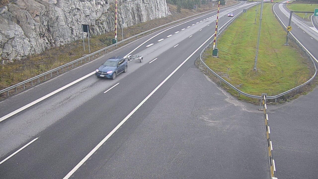 Kelikamerat Kuva Tie 1 Salo, Isokylän tunneli, puomi itä, Salo, Varsinais-Suomi