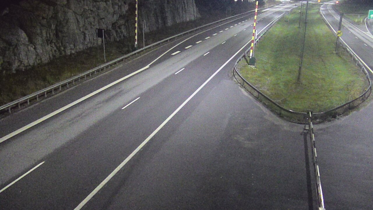 Kelikamerat Kuva Tie 1 Salo, Isokylän tunneli, puomi itä, Salo, Varsinais-Suomi