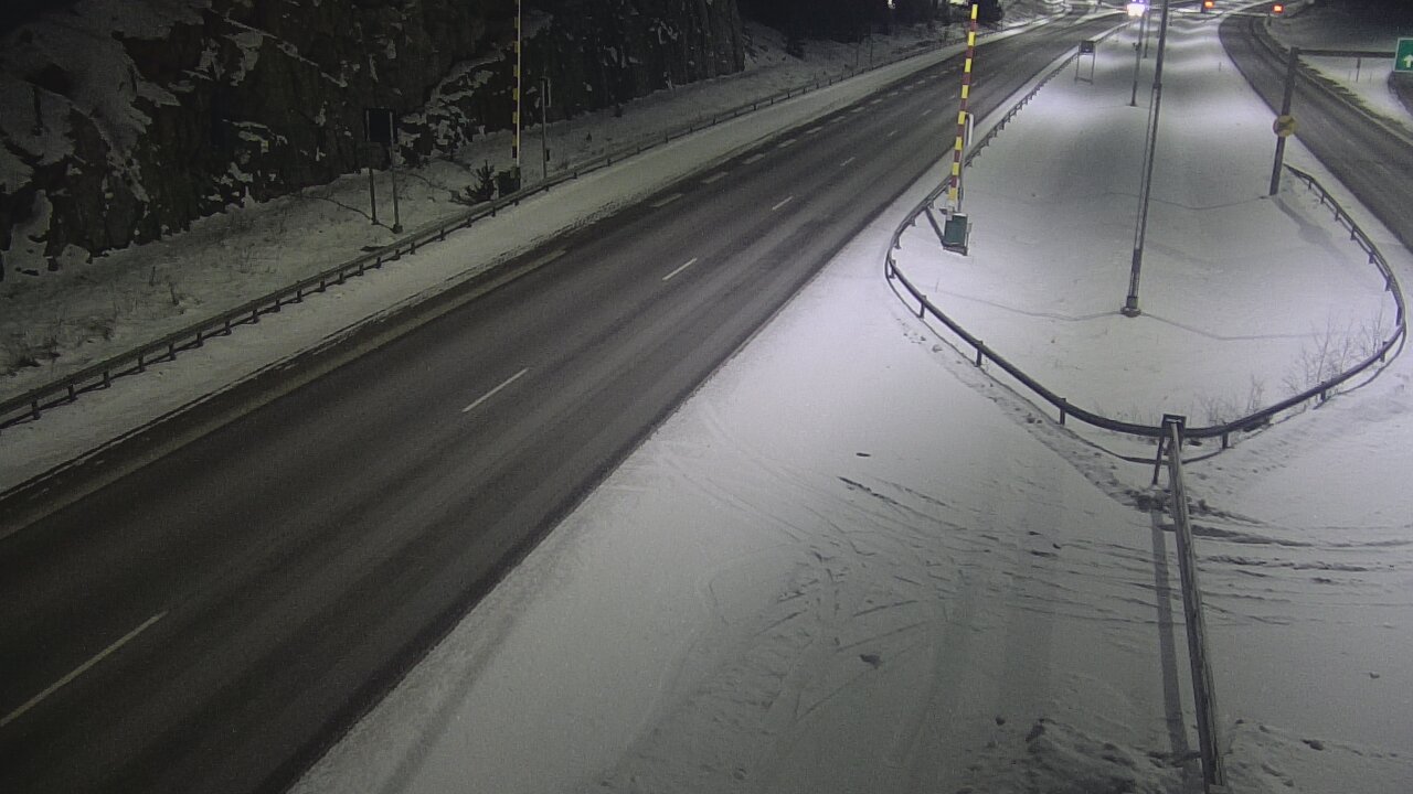 Kelikamerat Kuva Tie 1 Salo, Isokylän tunneli, puomi itä, Salo, Varsinais-Suomi