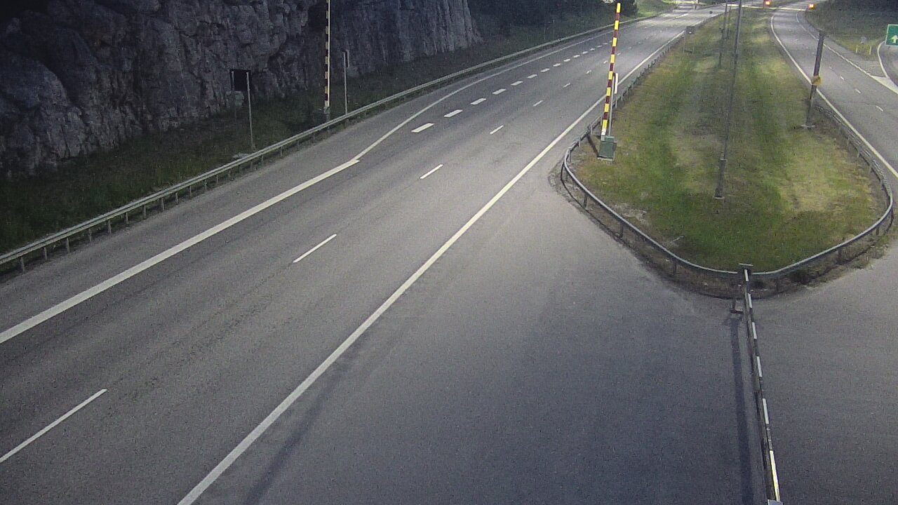 Kelikamerat Kuva Tie 1 Salo, Isokylän tunneli, puomi itä, Salo, Varsinais-Suomi