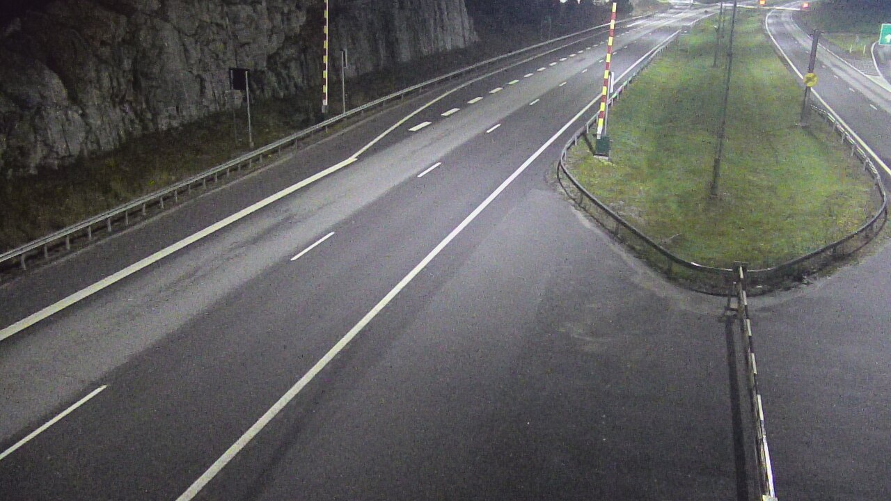 Kelikamerat Kuva Tie 1 Salo, Isokylän tunneli, puomi itä, Salo, Varsinais-Suomi