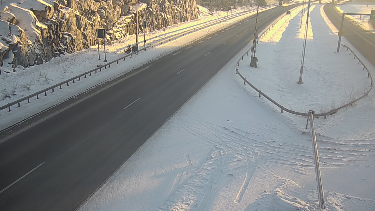 Weather Camera Image Road 1 Salo, Isokylä tunneli, boom east, Salo, Varsinais-Suomi