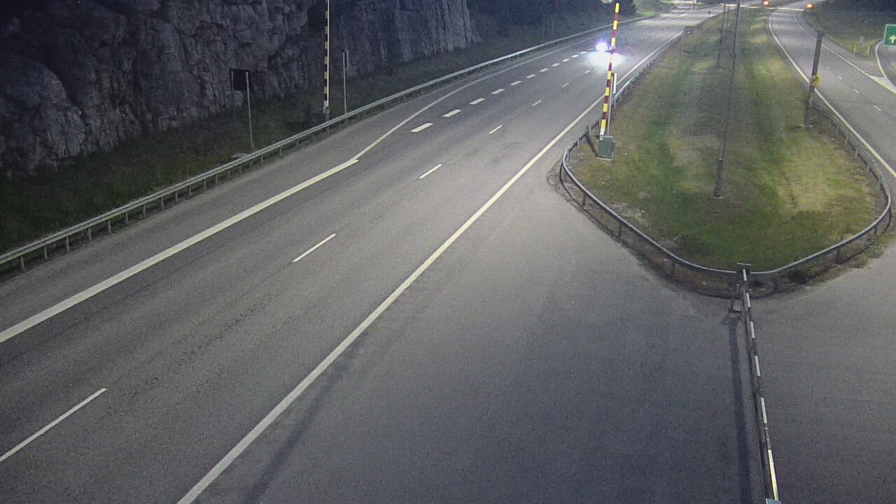 Kelikamerat Kuva Tie 1 Salo, Isokylän tunneli, puomi itä, Salo, Varsinais-Suomi