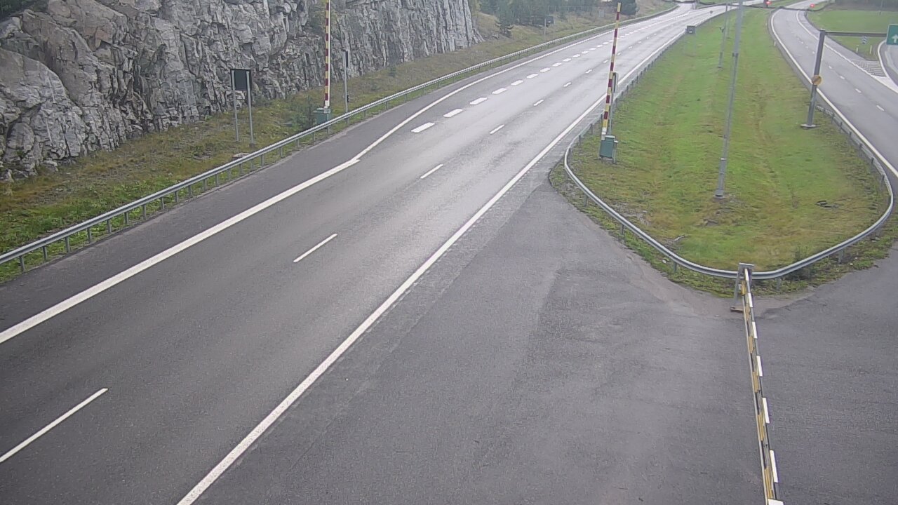 Kelikamerat Kuva Tie 1 Salo, Isokylän tunneli, puomi itä, Salo, Varsinais-Suomi