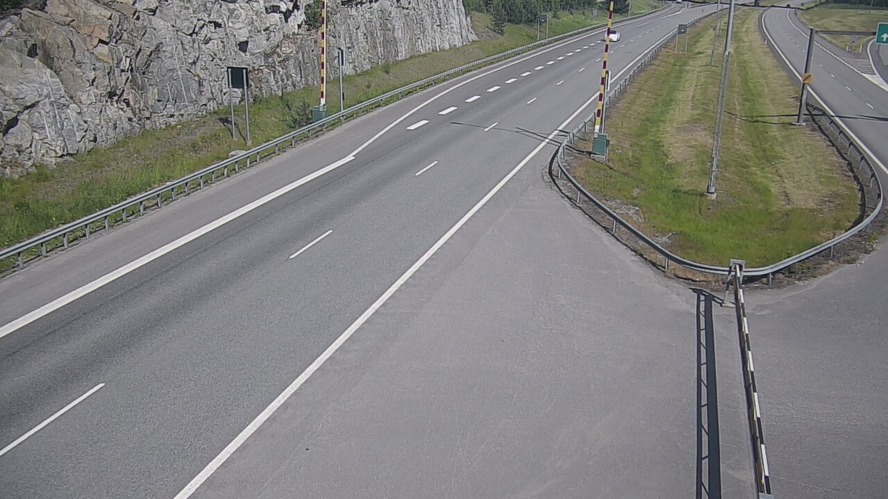 Weather Camera Image Väg 1 Salo, Isokylän tunneli, bom öst, Salo, Varsinais-Suomi