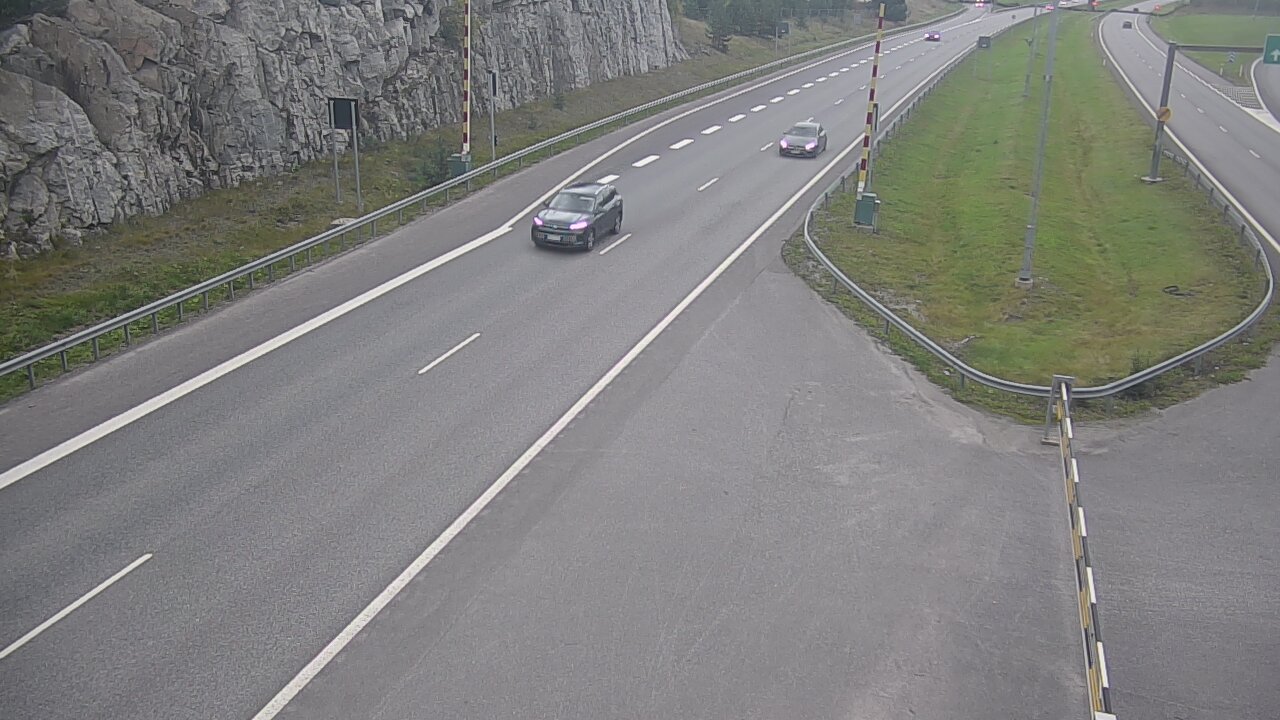 Kelikamerat Kuva Tie 1 Salo, Isokylän tunneli, puomi itä, Salo, Varsinais-Suomi