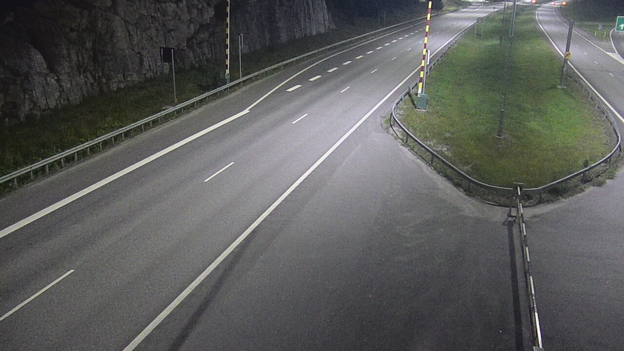 Kelikamerat Kuva Tie 1 Salo, Isokylän tunneli, puomi itä, Salo, Varsinais-Suomi