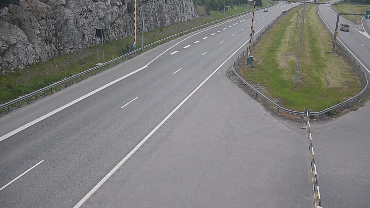 Weather Camera Image Väg 1 Salo, Isokylän tunneli, bom öst, Salo, Varsinais-Suomi