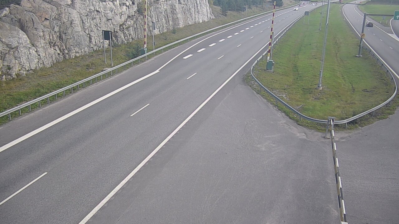 Weather Camera Image Road 1 Salo, Isokylä tunneli, boom east, Salo, Varsinais-Suomi