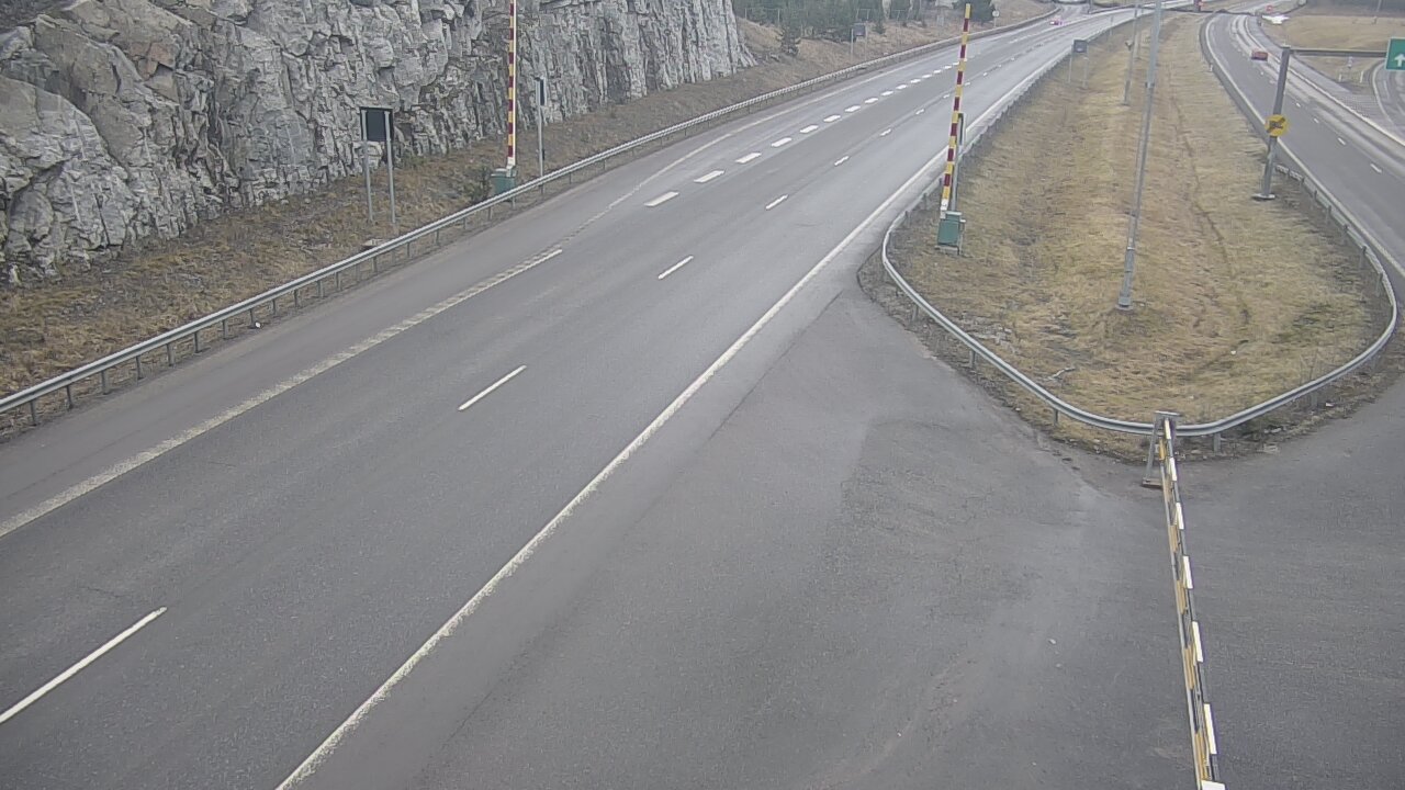 Weather Camera Image Road 1 Salo, Isokylä tunneli, boom east, Salo, Varsinais-Suomi