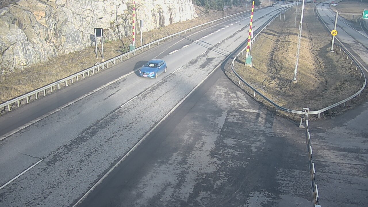 Weather Camera Image Road 1 Salo, Isokylä tunneli, boom east, Salo, Varsinais-Suomi