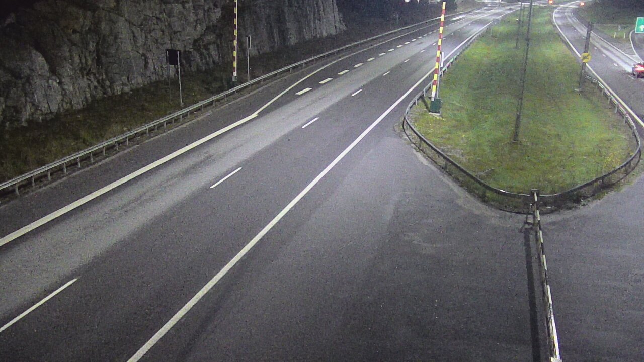 Kelikamerat Kuva Tie 1 Salo, Isokylän tunneli, puomi itä, Salo, Varsinais-Suomi