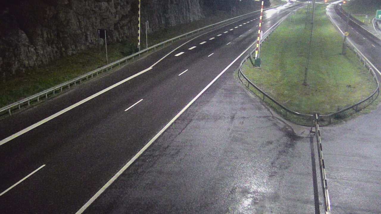 Kelikamerat Kuva Tie 1 Salo, Isokylän tunneli, puomi itä, Salo, Varsinais-Suomi