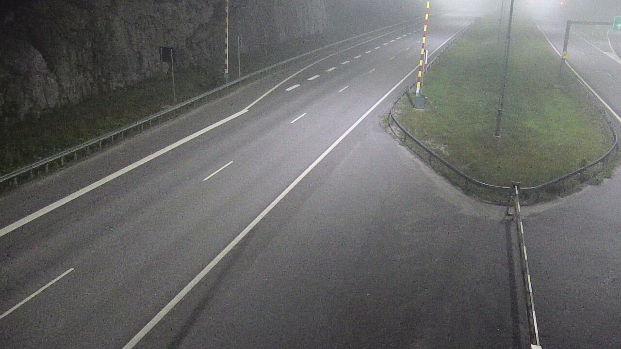 Kelikamerat Kuva Tie 1 Salo, Isokylän tunneli, puomi itä, Salo, Varsinais-Suomi